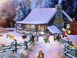 Бесплатные анимированные заставки - Заставка Рождественские Приключения