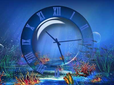 Aquatic Clock Screensaver 4.2 full