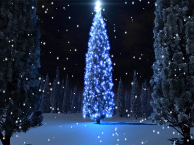 Screenshot of Holiday Tree Screensaver