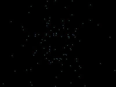 Do you remember this flying in the space screensavers? It is classic stars!