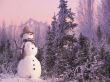 Frosty snowman Предпросмотр Обоев