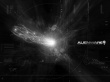 Alienware grayscale - abstract wallpaper