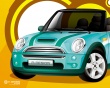 Mini in colors - abstract wallpaper