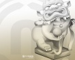 Stone Lion - abstract wallpaper