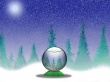Snowy Globe Предпросмотр Обоев
