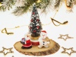 Santa and Snowman Wallpaper Preview