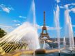Eiffel tower and water Wallpaper Preview