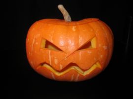 Angry pumpkin Обои
