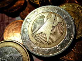 German 2 Euro Coins Wallpaper