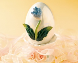 Flower on Egg Обои
