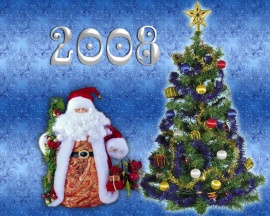 New Year 2008 Обои