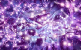 Purple Sparks Wallpaper