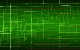 Network in Green Wallpaper