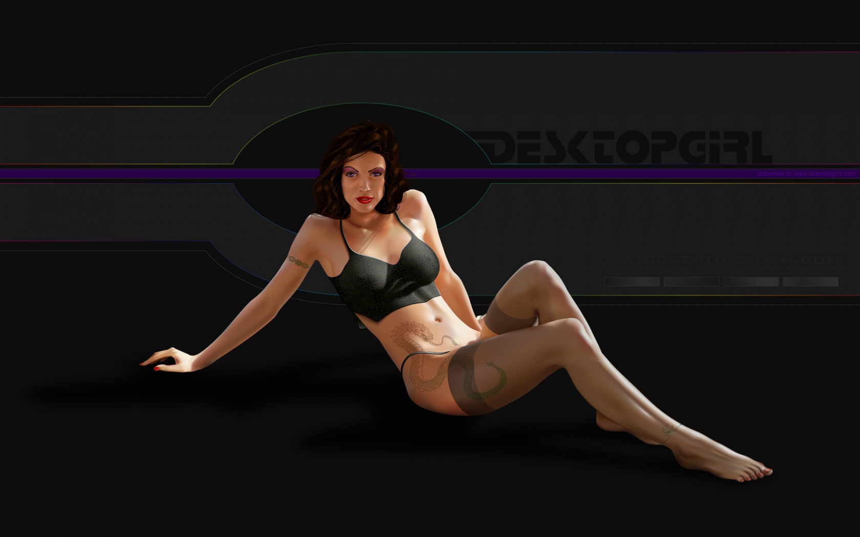 Download santa klaus 1680x1050 wallpaper: santa babe with a christmas gift 