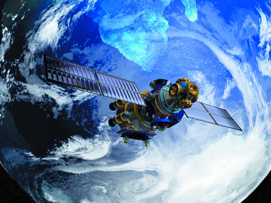 Satellite VI - space wallpaper
