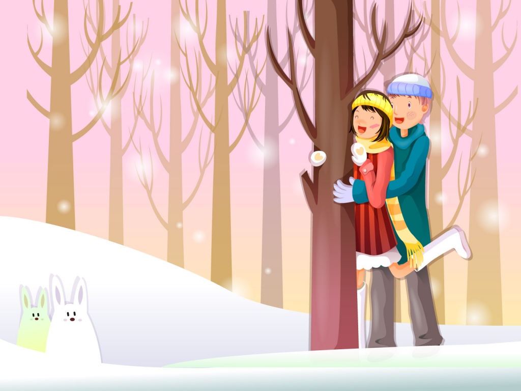 Winter Fun - christmas wallpaper