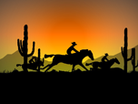 Cowboy Ride Screensaver