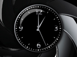 Бесплатные заставки с часами - Заставка Стильные Часы