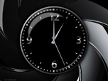 Free Clock Screensavers - Dark Style Screensaver