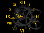 Free HD Screensavers - Clock Mechanism Screensaver