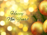 Free HD Screensavers - New Year Decoration Screensaver