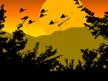 Free Effects Screensavers - Paradise Birds Screensaver