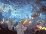 Free Animated Screensavers - Twilight Halloween Screensaver