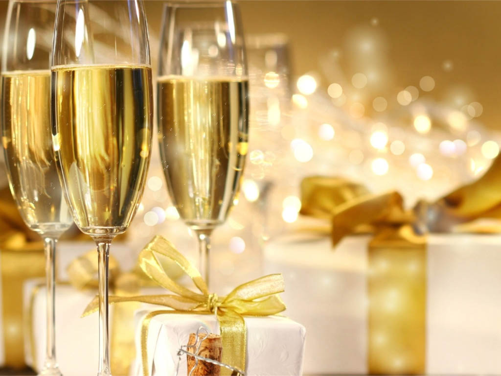 Holiday Champagne Screensaver for Windows - Champagne Screensaver