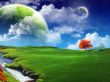 Abstract fantasy land Wallpaper Preview