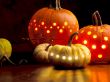 Holes in pumpkins Wallpaper Preview