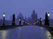 Prague at Dusk Предпросмотр Обоев