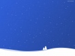 White Blue Christmas Wallpaper Preview