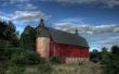 Old Red Barn Wallpaper Preview
