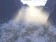 Glacier Valley Sunrise Предпросмотр Обоев