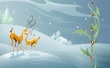 Reindeers Love Wallpaper Preview