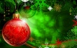 Christmas Red Ball Wallpaper Preview