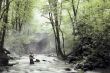 Fishing in the river Предпросмотр Обоев