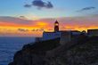 Lighthouse at sunset Предпросмотр Обоев