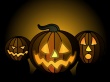 Halloween pumpkins Предпросмотр Обоев