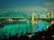 sydney harbor at dusk Wallpaper Preview