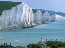 Seven Sisters Cliffs Wallpaper