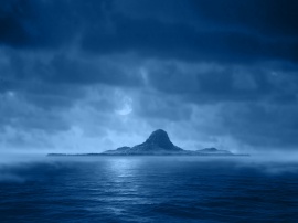 Blue island Wallpaper