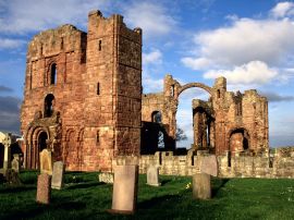 Lindisfarne Priory Wallpaper