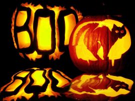 Boo Halloween Обои