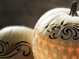 Tattoo on pumpkins Wallpaper