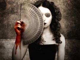 Bloody hand Обои