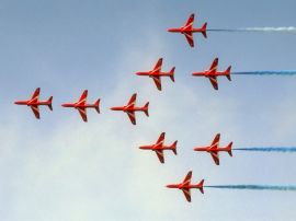 Red Arrows Wallpaper