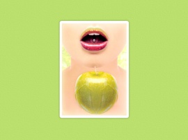 Green apple Wallpaper