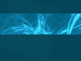 Blue Light Waves Wallpaper