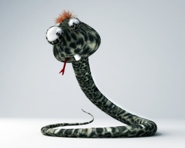 Funny snake Обои